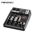 Mini Portable Professional Mixing Broadcast Console DJ-Mixer